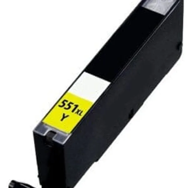 Canon CLI-551XLY gul printerpatron 13ml alternativ 6446B001