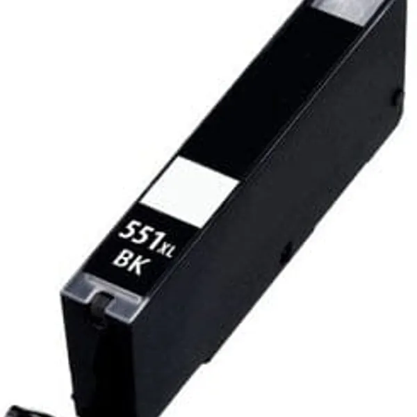 Canon CLI-551XLBK sort printerpatron 13ml alternativ 6443B001