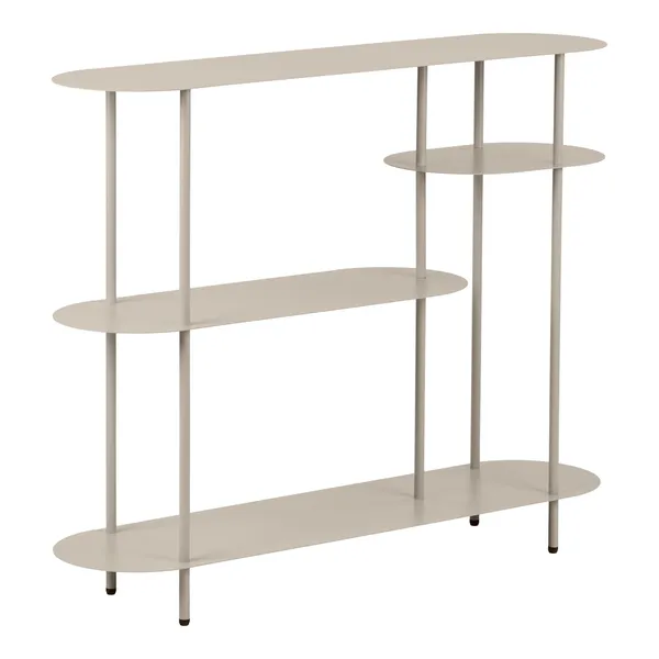Rieti reol - 4 hylder - 118x31x97 cm